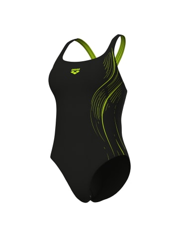 Arena Scratch Badeanzug Pro Back in Schwarz