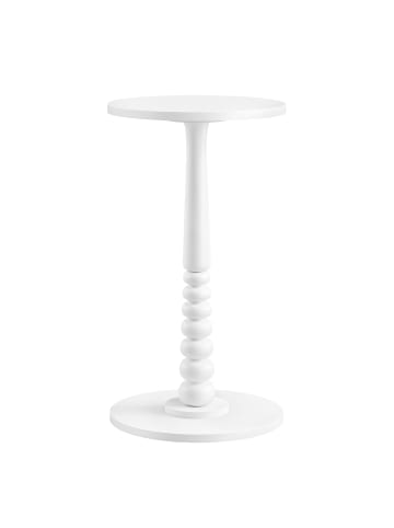 VASAGLE Beistelltisch Mariel in Weiß - (B)30 x (H)55 x (T)30 cm