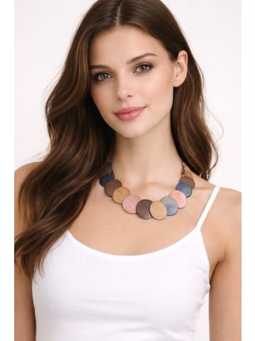 collezione alessandro Kurze Kette " Emma " in braun