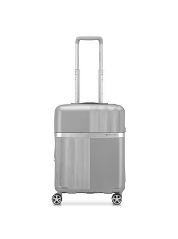 Roncato Airglam 4 Rollen Kabinentrolley S 55 cm mit Dehnfalte in grigio perla