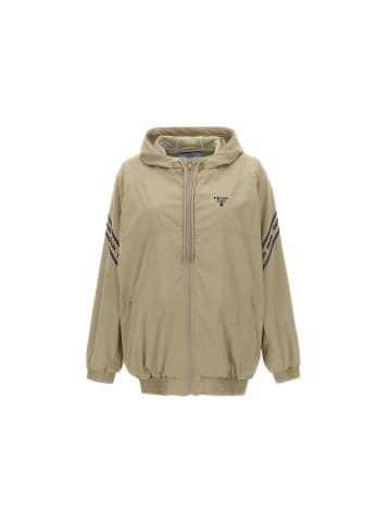 PRADA Beige Baumwolle Shell Jacke