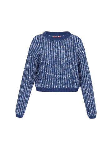 myMo ROCKS Pullover in navy multicolor