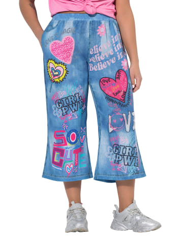 Angel of Style Culotte in blue denim