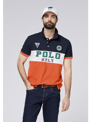 Polo Sylt Poloshirt in Orange