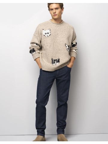 Meyer Five Pocket STRETCH FIVE POCKET DENIM in marine
