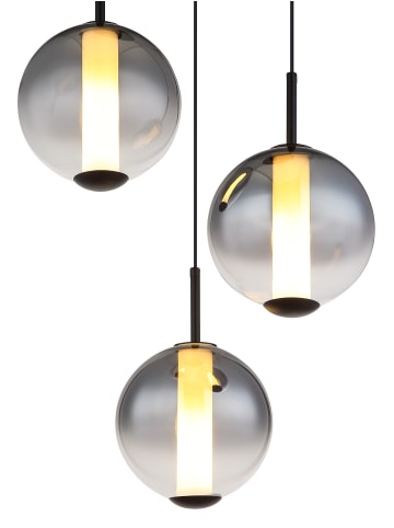 Globo lighting Hängeleuchte "LACY" in black