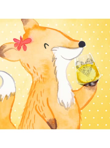 Mr. & Mrs. Panda Whiskey Tumbler Mäuse Herz ohne Spruch in Transparent