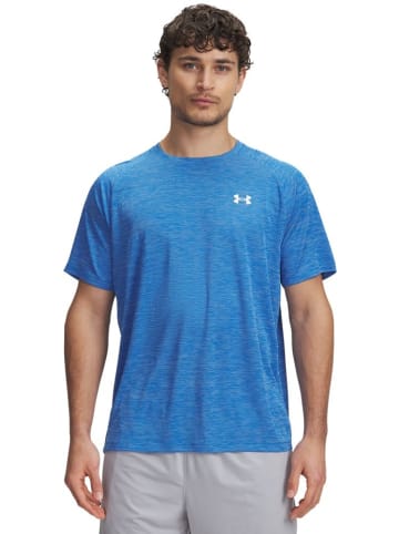 Under Armour Sportshirt "Tech Textured T-Shirt" in Blau