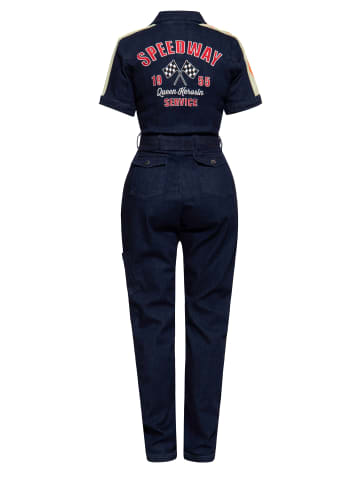 Queen Kerosin Queen Kerosin Overall Speedway Service in Denim