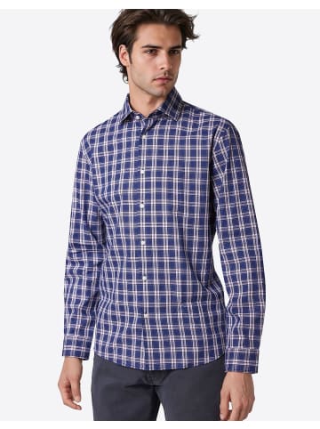 Pierre Cardin Hemd in Navy Peony