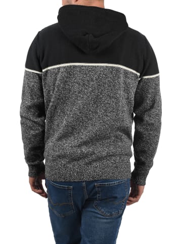 INDICODE Kapuzenpullover IDLynde 35419MM Strickpulli aus Feinstrick in Schwarz