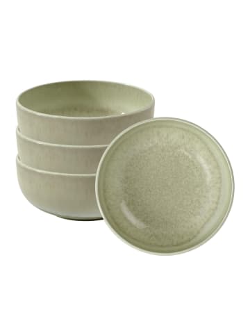 like. by Villeroy & Boch 4er Set Müslischalen Perlemor Sand ø 14,9 cm in grün