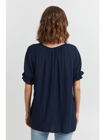 Fransa Shirtbluse in blau