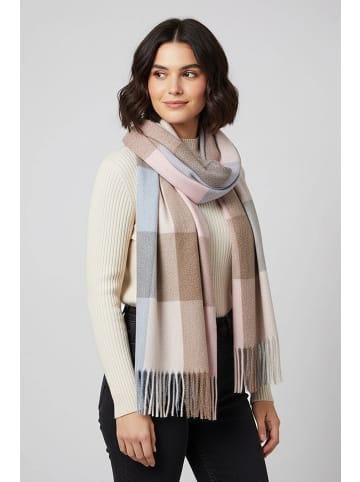 Faera Weicher Schal mit Fransen - Modischer Winter-Accessoire for Damen in Blau