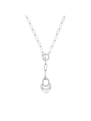 Tom Tailor Kette mit Anhänger Edelstahl in silber