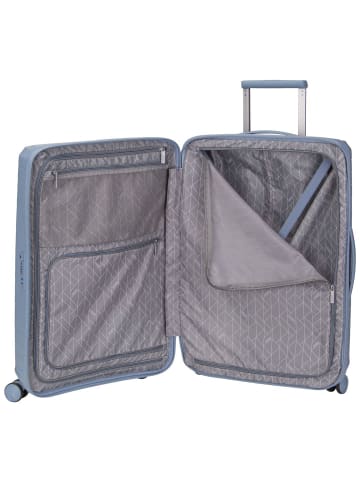 American Tourister Trolley Fastforward Spinner67 in Steel Blue