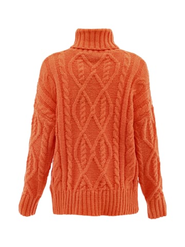 myMo Rollkragenpullover in ORANGE