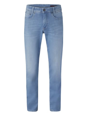 Paddock's 5-Pocket Jeans PIPE in blue bleached use moustache