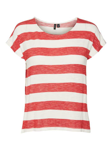 Vero Moda T-Shirt WIDE STRIPE in Mehrfarbig