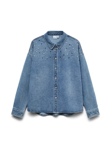 Vero Moda Jeanshemd in Medium Blue Denim