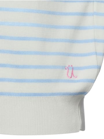 NÜMPH T-Shirt NUSillio in weiß blau - 0001