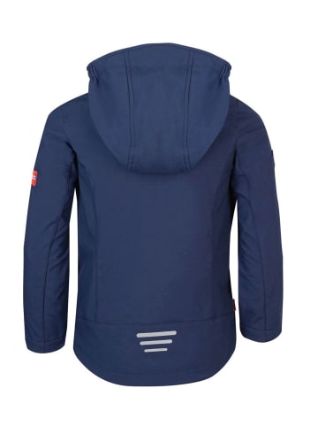 Trollkids Softshelljacke "Oslofjord" in Marineblau / Mittelblau