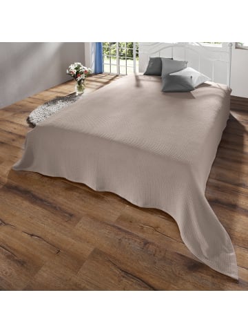 Erwin Müller Baumwolle Sommerdecke Siena in schlamm