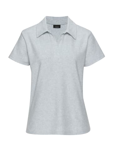 Vivance Poloshirt in hellblau meliert