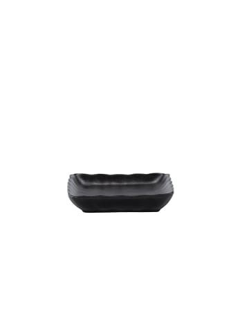 ebuy24 Teller WabiSabi 2er Set Schwarz 2er Set