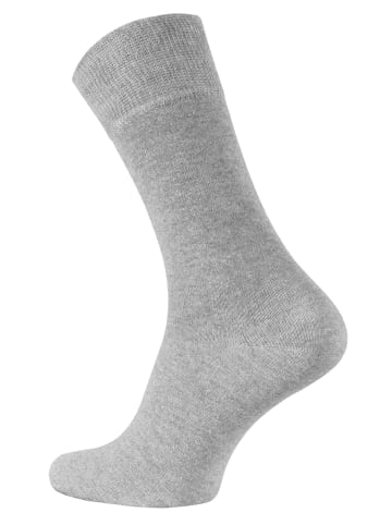 Cotton Prime® 10 Paar Business Socken Prime Cotton in grau