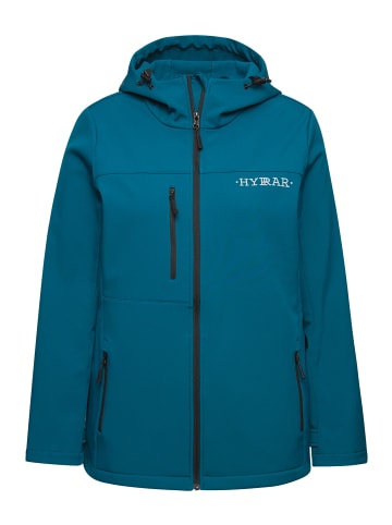 Ulla Popken Softshelljacke in dunkles petrol