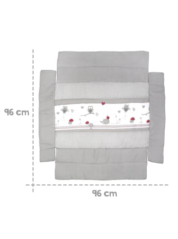 roba Laufgittereinlage 'Adam & Eule' für Modelle - Mehrfarbig