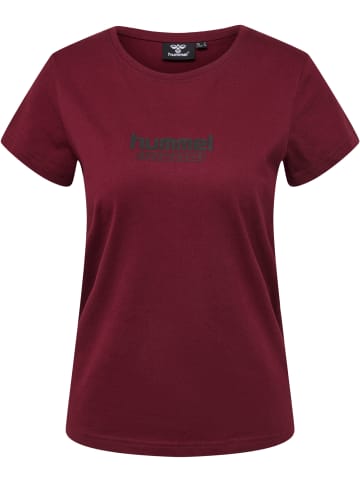 Hummel Hummel T-Shirt Hmlbooster Damen Atmungsaktiv in CABERNET