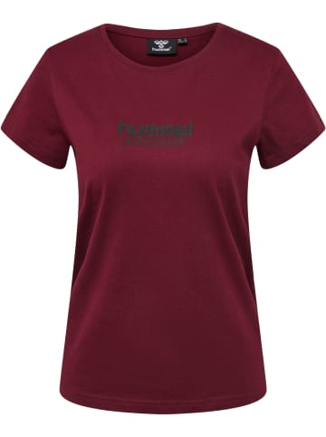 Hummel T-Shirt S/S Hmlbooster Woman T-Shirt in CABERNET