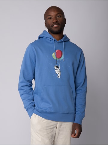 wat? Apparel Sweatshirt Little Balloon Astronaut in Bright Blue