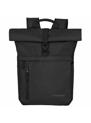 travelite Basics Rollup - Rucksack 60 cm (hellgrün) in schwarz