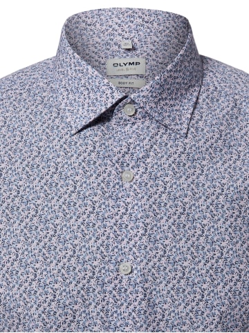 OLYMP LEVEL 5 Hemd in rosa blau - 0005