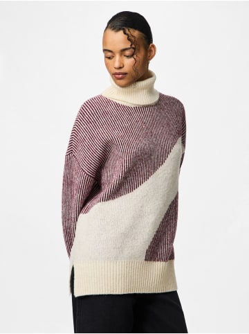 Pieces Pullover in Tawny Port