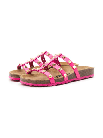 billowy Pantoletten  in pink