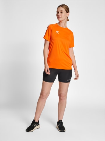 Hummel T-Shirt Hmlcore Damen in ORANGE TIGER