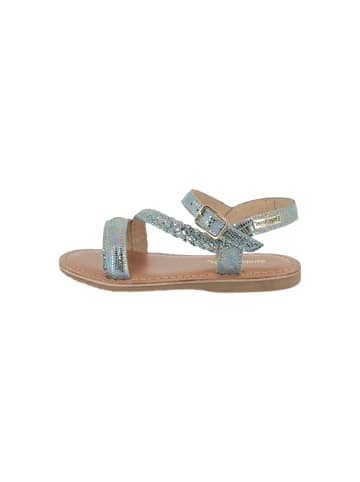 Les Tropéziennes par M Belarbi Ledersandalen Kind Beluga Blau