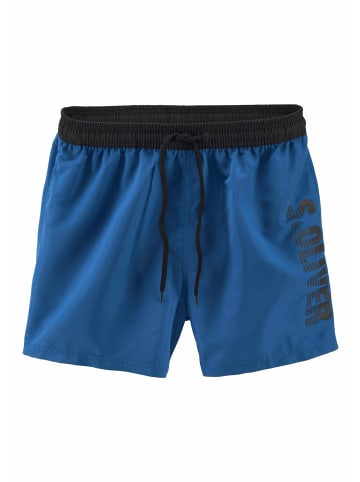 S. Oliver Badeshorts in blau (Kurzgröße)