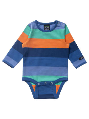 Villervalla Langarmbody Streifen in blau