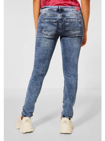 Street One Jeans in heavy indigo random wash