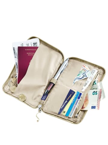 Deuter Travel Wallet - Reisegeldbörse 8cc 20 cm (schwarz) in desert