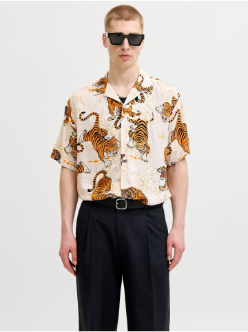 Jack & Jones Hawaii-Hemd in Egret