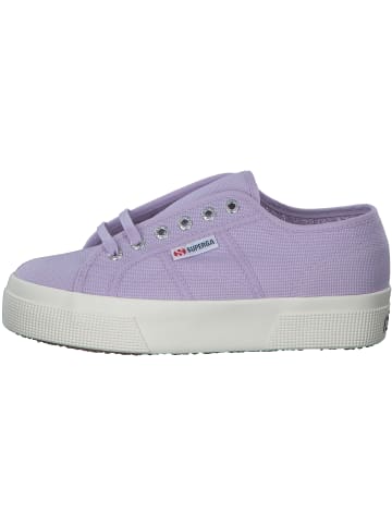 Superga Schnürschuhe in Violett