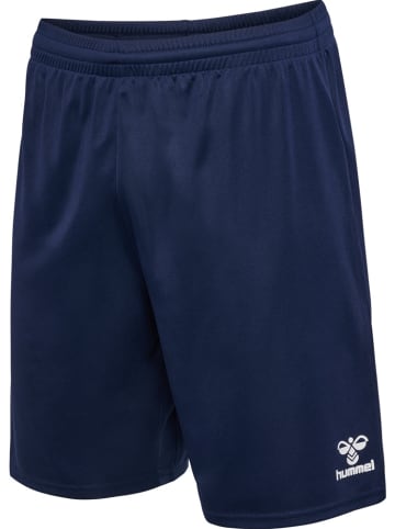 Hummel Sportshorts "Hmlessential Shorts" in Blau