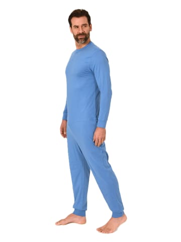 NORMANN Pflegeoverall langarm Reißverschluss Rücken - 88493 in hellblau