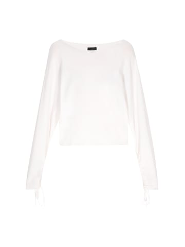 DreiMaster Klassik Pullover in white